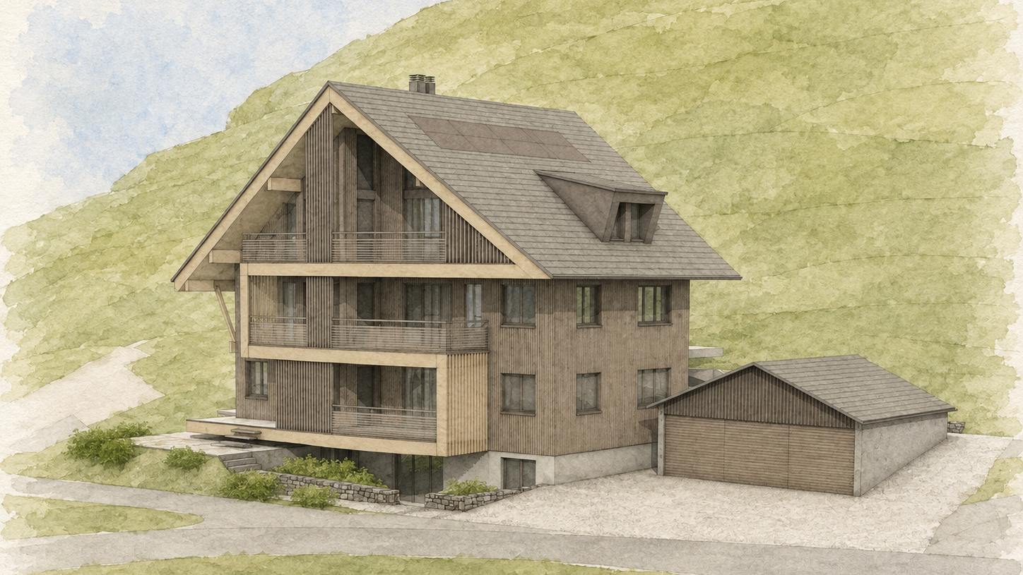 Dreifamilienhaus, Engelberg