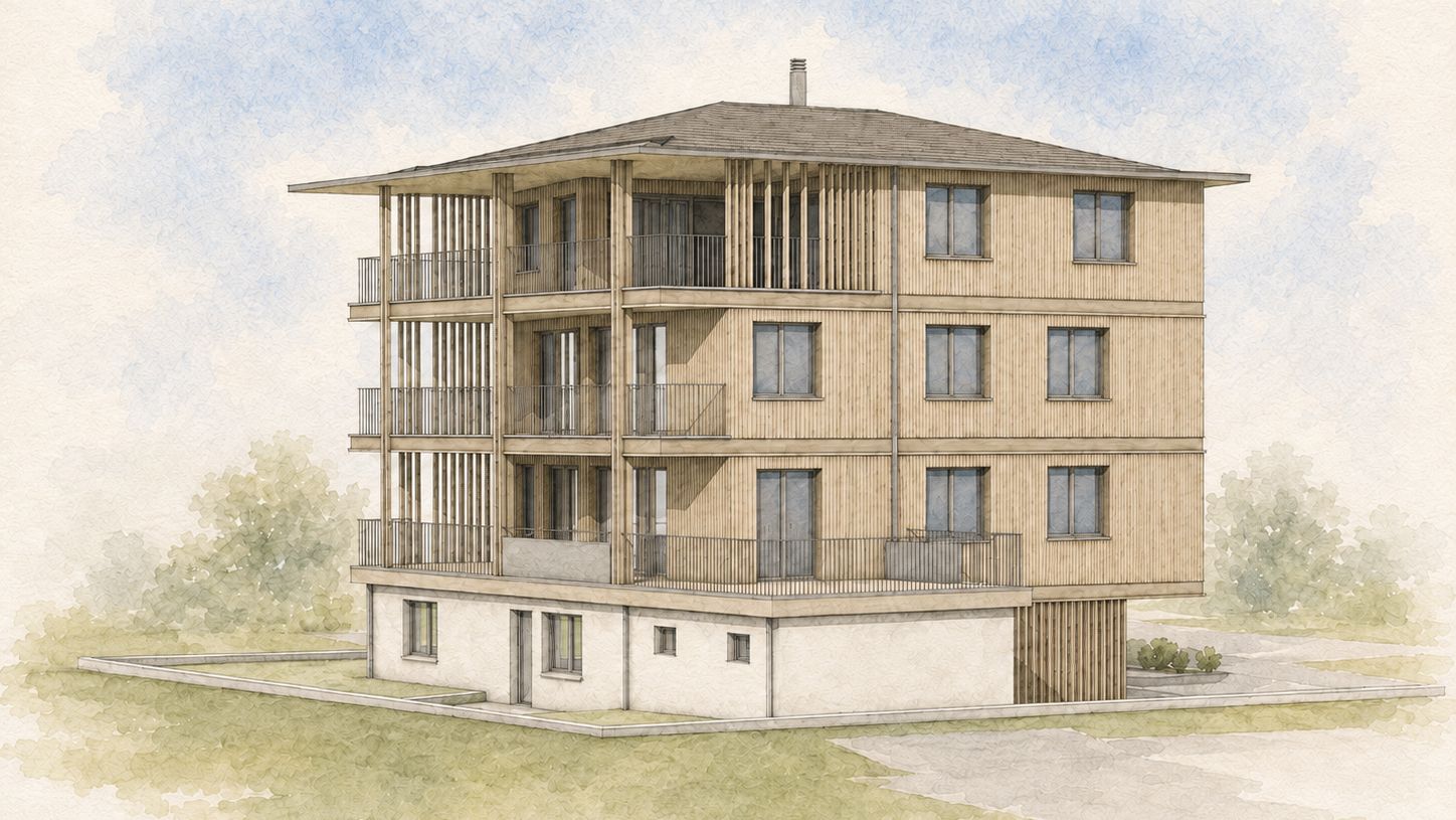 Dreifamilienhaus mit Einliegerwohnung, Giswil
